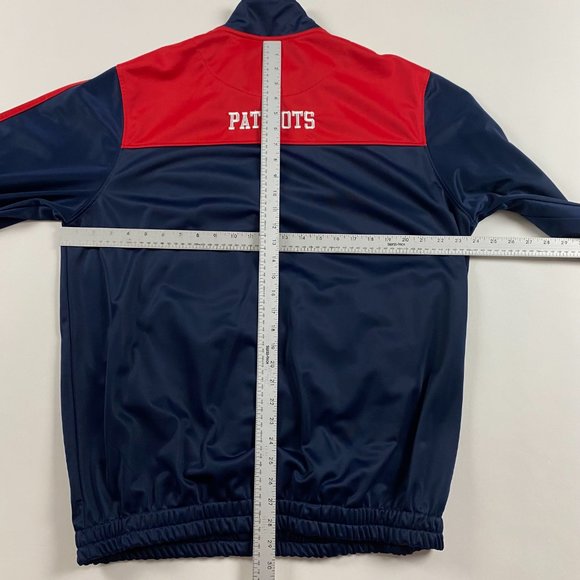 New England Patriots G-III Track Jacket Mens Large NFL Football Warm Up Gym Run - Picture 7 of 9